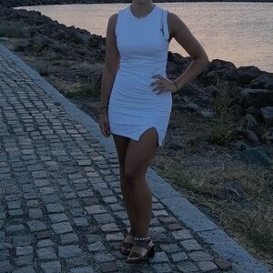 Forever 21 Women’s White Sleeveless Bodycon Dress Sz. S